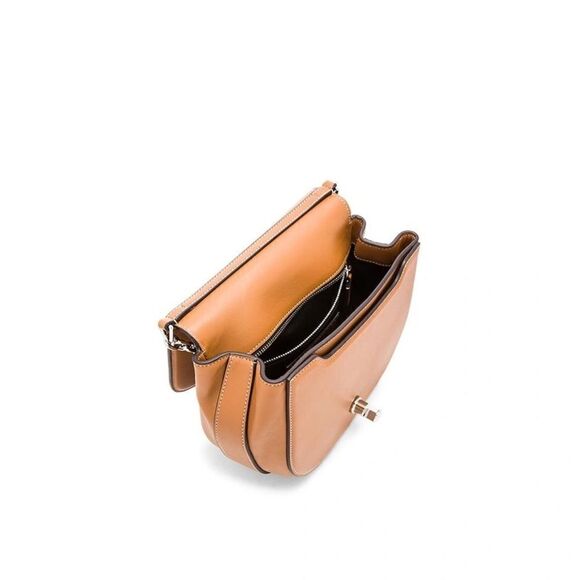 Marc Jacobs WEST END THE JANE SADDLE SHOULDER\CROSSBODY BAG/PURSE IN MAPLE TAN - Picture 4 of 15